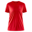R-Boot - Techline Tee Frontmark (w) - Rot