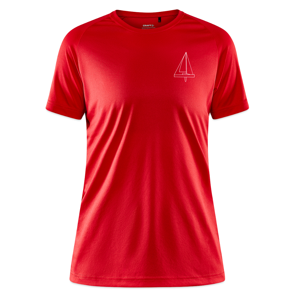 R-Boot - Techline Tee Frontmark (w) - Rot