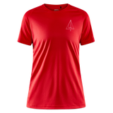 R-Boot - Techline Tee Frontmark (w) - Rot