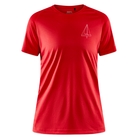 R-Boot - Techline Tee Frontmark (w) - Rot