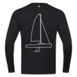 J70 - Techline LongSleeve Backbeat (m) - Schwarz