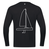 J70 - Techline LongSleeve Backbeat (m) - Schwarz