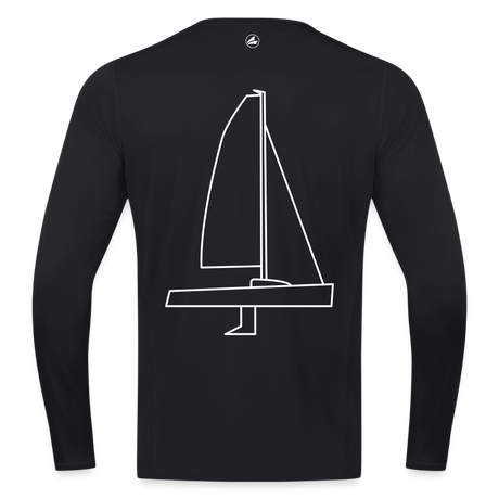 J70 - Techline LongSleeve Backbeat (m) - Schwarz