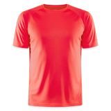 J70 - Techline Tee Backbeat (m) - Koralle