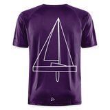 R-Boot - Techline Tee Backbeat (m) - Lila