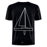 R-Boot - Techline Tee Backbeat (m) - Schwarz