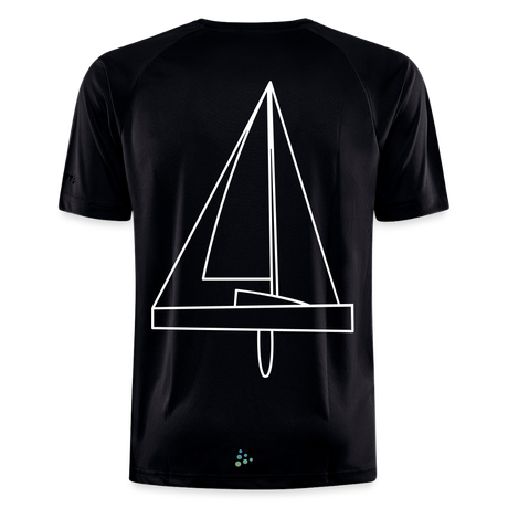 R-Boot - Techline Tee Backbeat (m) - Schwarz