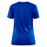 J70 - Techline Tee Frontmark (w) - Royalblau