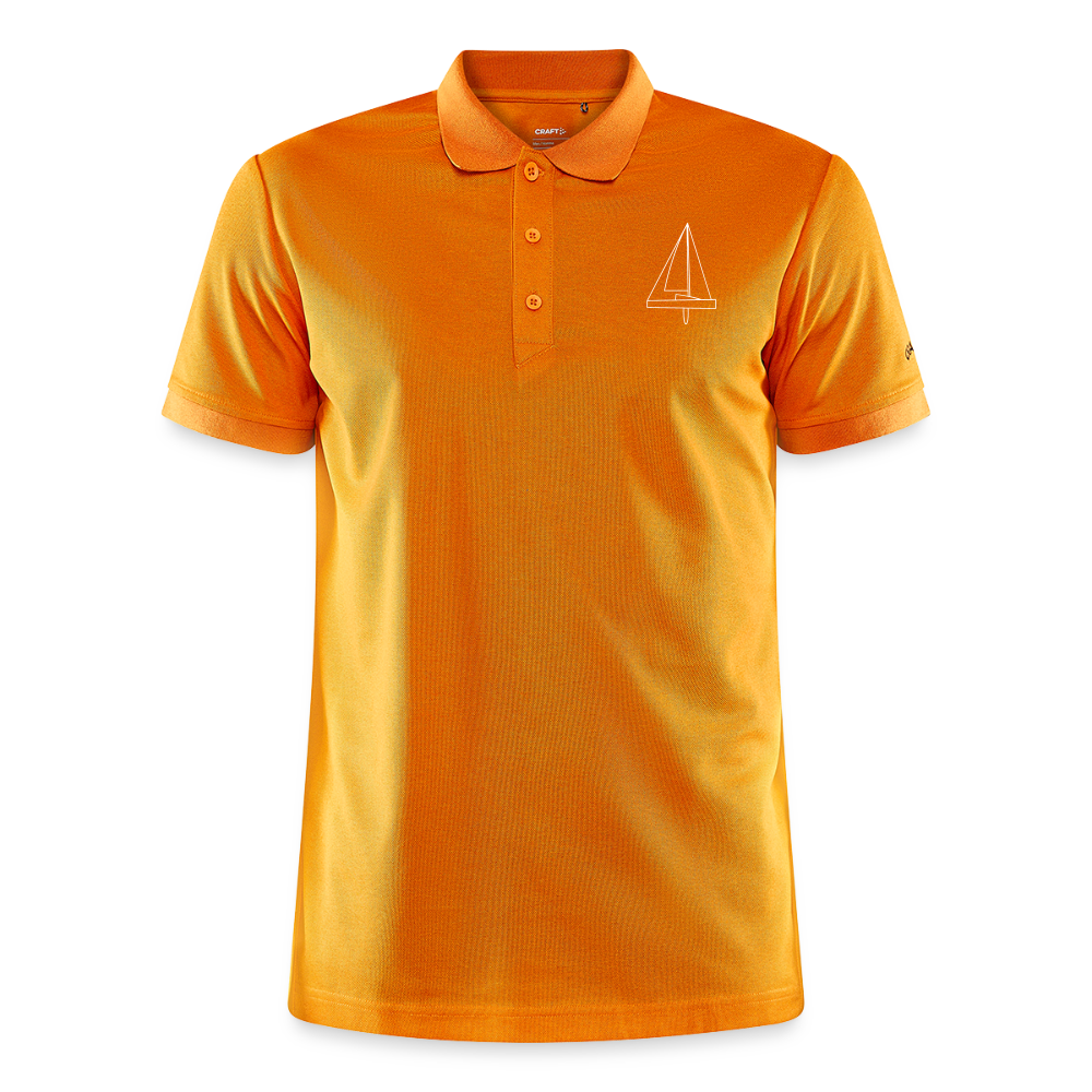 R-Boot - CrewPolo Frontmark (m) - Hellorange meliert