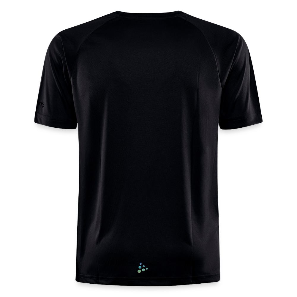 J70 - Techline Tee Frontmark (m) - Schwarz