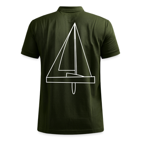 R-Boot - CrewPolo Backbeat (m) - Moosgrün