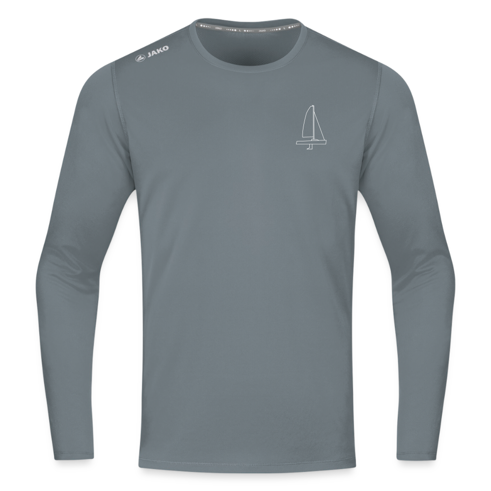 J70 - Techline LongSleeve Frontmark (m) - Grau