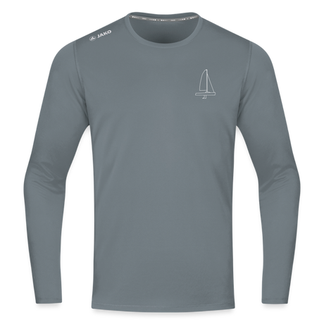 J70 - Techline LongSleeve Frontmark (m) - Grau