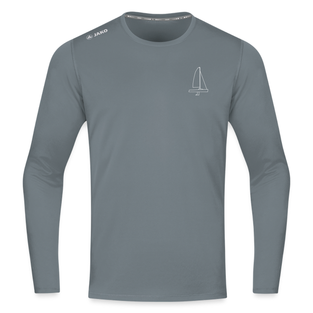 J70 - Techline LongSleeve Frontmark (m) - Grau