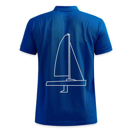 J70 - CrewPolo Backbeat (m) - Royalblau