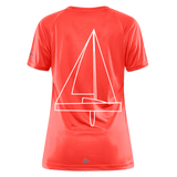 R-Boot - Techline Tee Backbeat (w) - Koralle