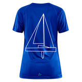 R-Boot - Techline Tee Backbeat (w) - Royalblau