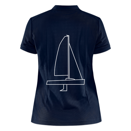 J70 - CrewPolo Backbeat (w) - Dunkelnavy