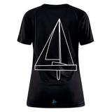 R-Boot - Techline Tee Backbeat (w) - Schwarz