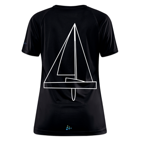 R-Boot - Techline Tee Backbeat (w) - Schwarz