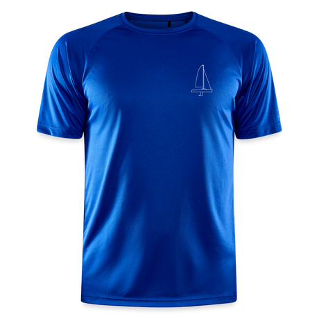 J70 - Techline Tee Frontmark (m) - Royalblau
