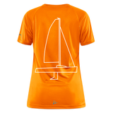 J70 - Techline Tee Backbeat (w) - Hellorange