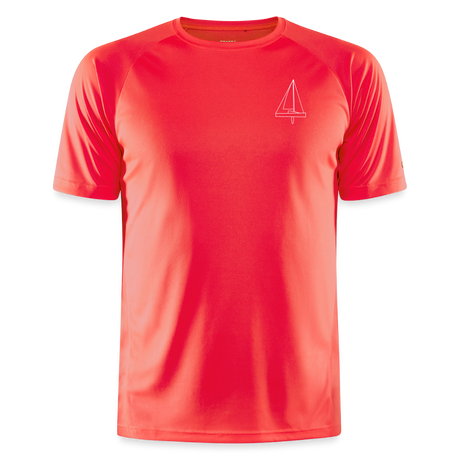 R-Boot - Techline Tee Frontmark (m) - Koralle