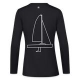 J70 - Techline LongSleeve Backbeat (w) - Schwarz