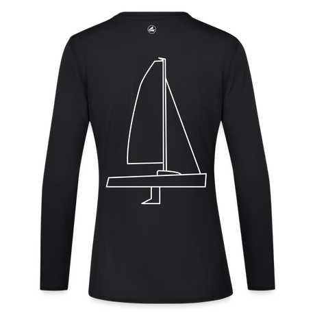 J70 - Techline LongSleeve Backbeat (w) - Schwarz