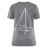 R-Boot - Techline Tee Backbeat (w) - Vintage Grau