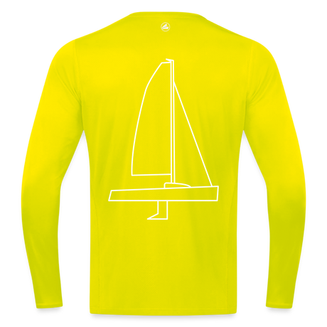 J70 - Techline LongSleeve Backbeat (m) - Neongelb