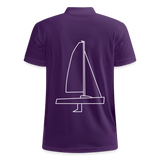 J70 - CrewPolo Backbeat (m) - Lila