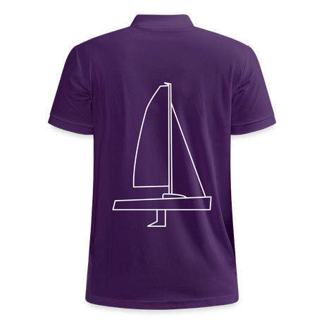 J70 - CrewPolo Backbeat (m) - Lila