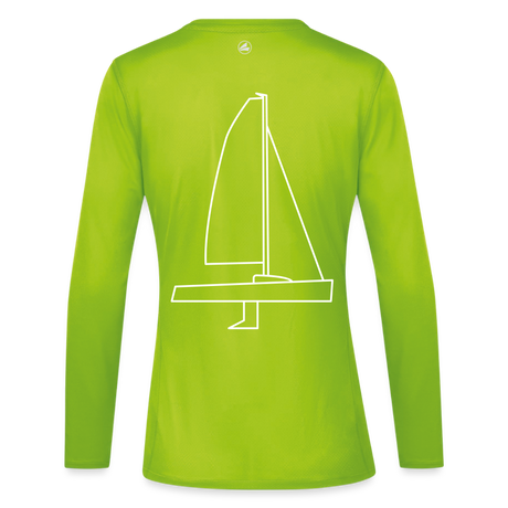 J70 - Techline LongSleeve Backbeat (w) - Neongrün