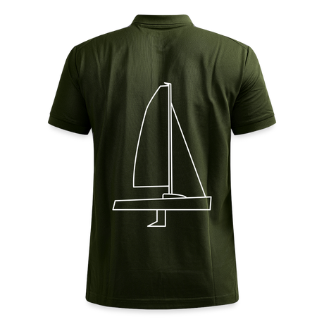 J70 - CrewPolo Backbeat (m) - Moosgrün