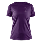 J70 - Techline Tee Frontmark (w) - Lila