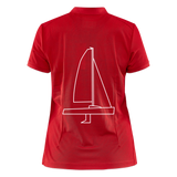 J70 - CrewPolo Backbeat (w) - Rot