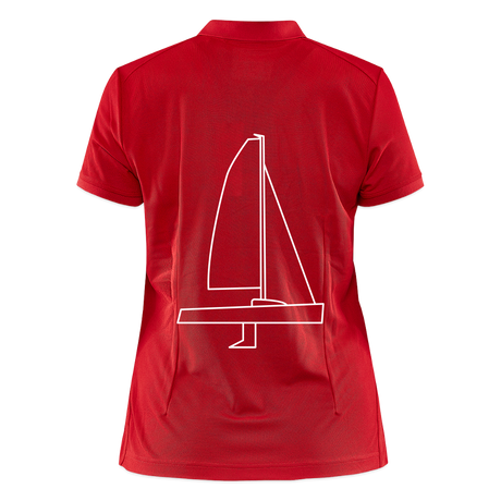 J70 - CrewPolo Backbeat (w) - Rot