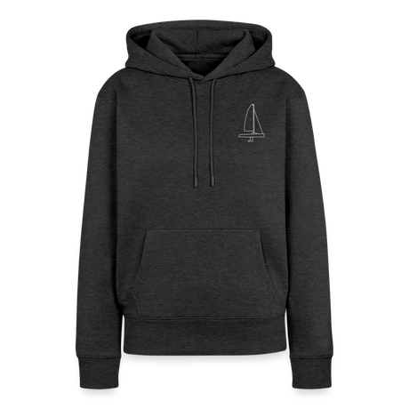 J70 - Deckhood Frontmark (w) - Anthrazit meliert