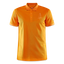 J70 - CrewPolo Frontmark (m) - Hellorange meliert