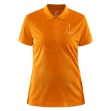 R-Boot - CrewPolo Frontmark (w) - Hellorange meliert