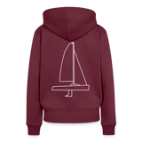 J70 - Deckhood Backbeat (w) - Burgunderrot