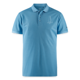 J70 - CrewPolo Frontmark (m) - Saphirblau