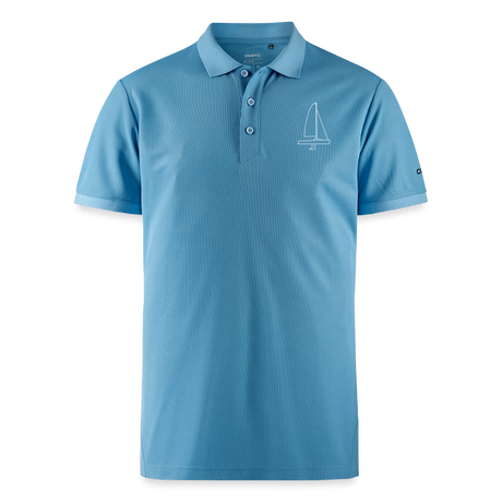 J70 - CrewPolo Frontmark (m) - Saphirblau