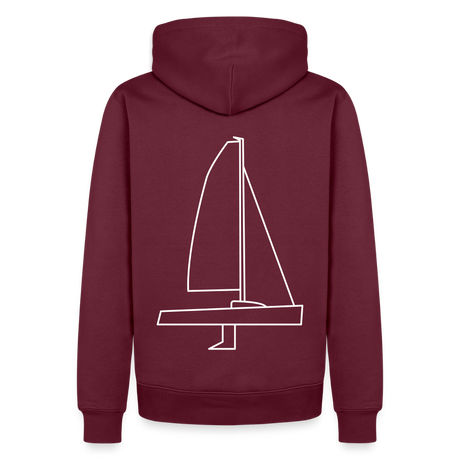 J70 - Deckhood Backbeat (m) - Burgunderrot