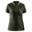 J70 - CrewPolo Frontmark (w) - Khaki Grün