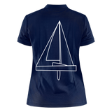 R-Boot - CrewPolo Backbeat (w) - Navy meliert