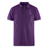 J70 - CrewPolo Frontmark (m) - Lila