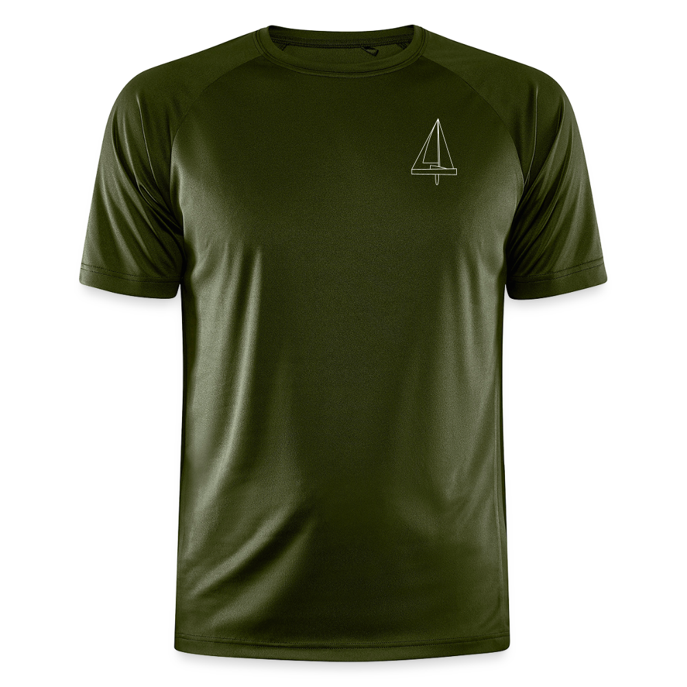 R-Boot - Techline Tee Frontmark (m) - Moosgrün