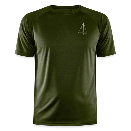 R-Boot - Techline Tee Frontmark (m) - Moosgrün